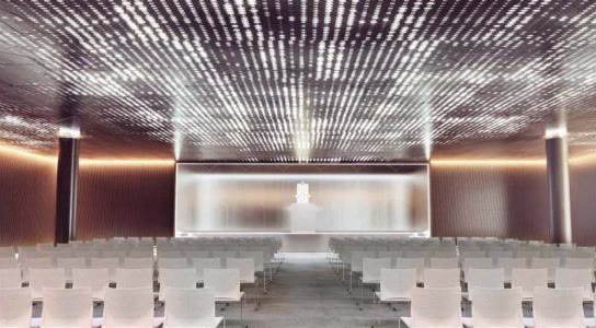 Visualisierung: Innenraum mit Lichtdecke